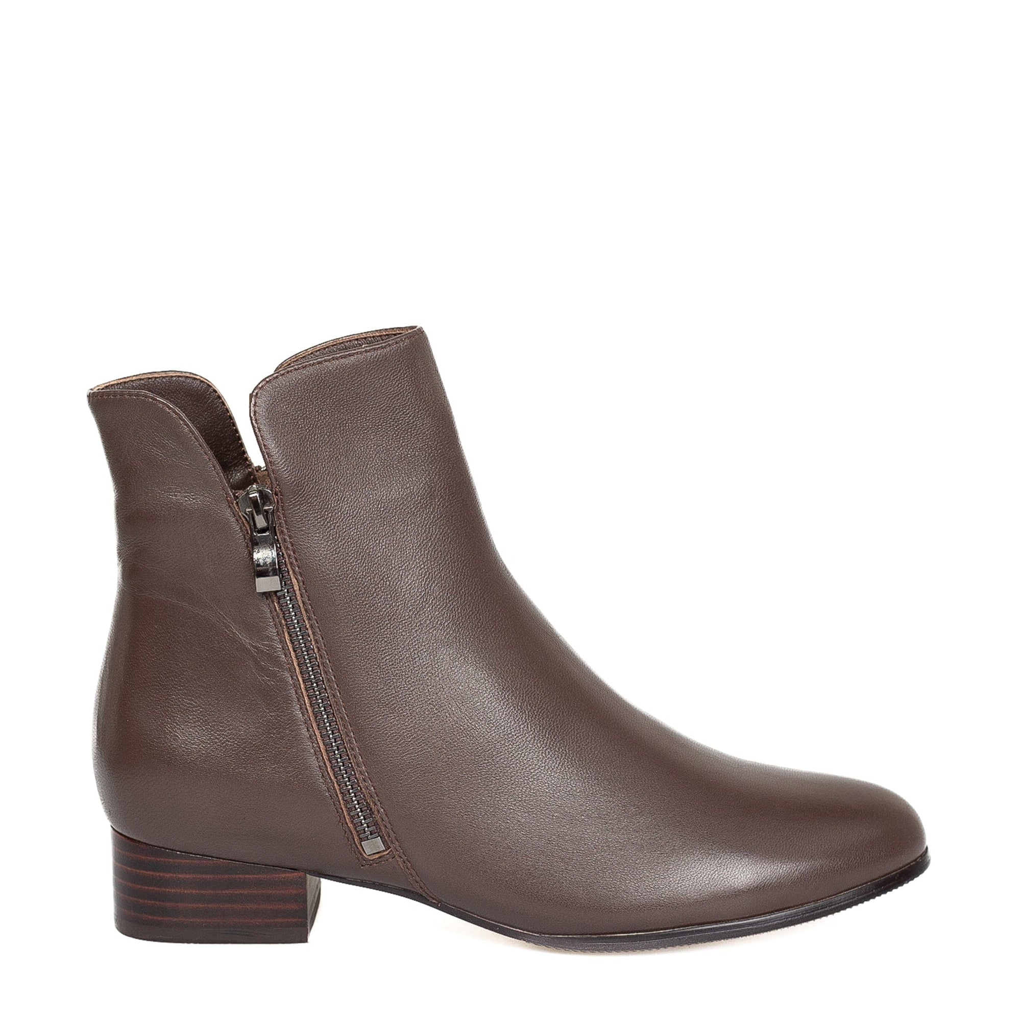 LEISURES ANKLE BOOTS ELLYSE Chocolate