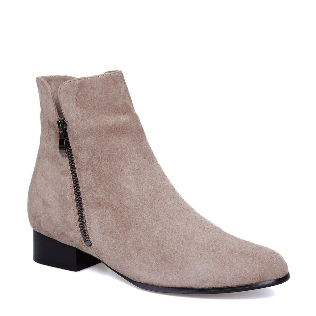 LEISURES ANKLE BOOTS ELLYSE Taupe Suede