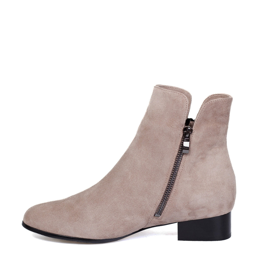 LEISURES ANKLE BOOTS ELLYSE Taupe Suede