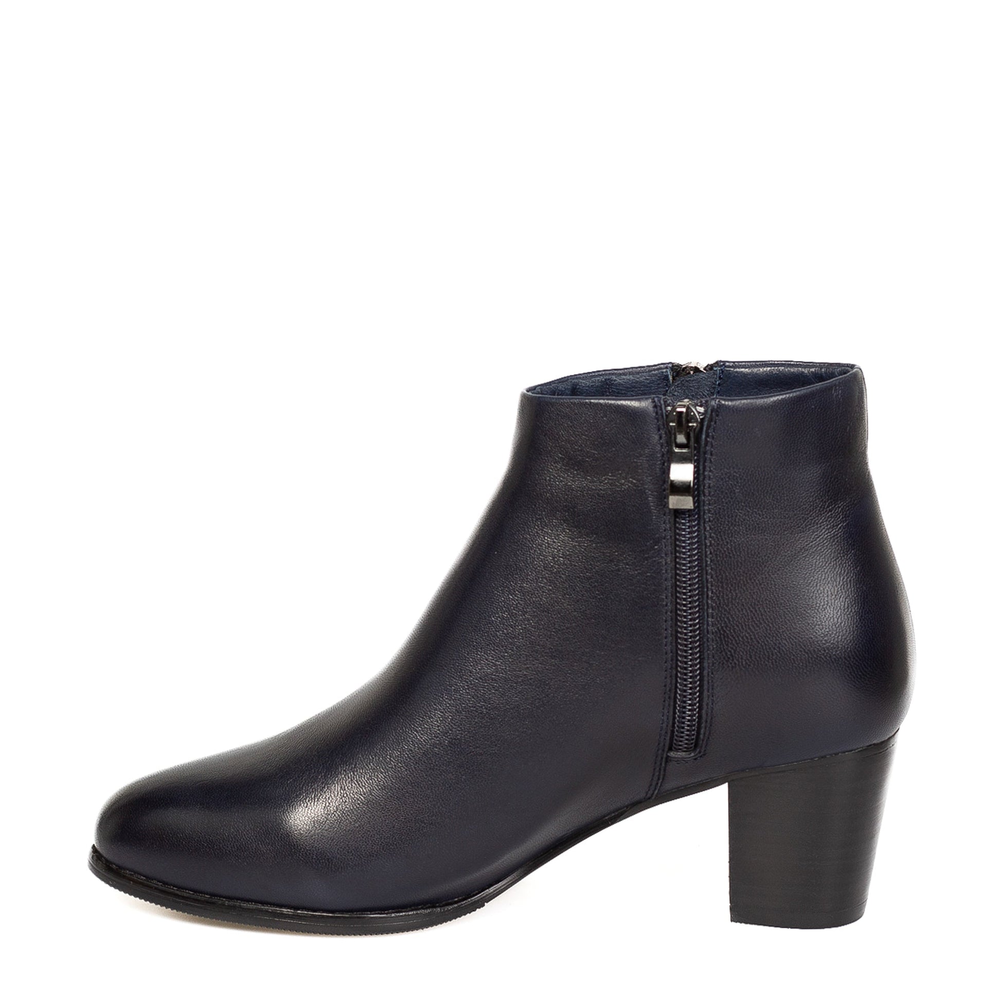 LEISURES ANKLE BOOTS REAGAN Navy