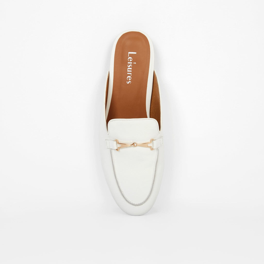 LEISURES BACKLESS MULES ROXANNE