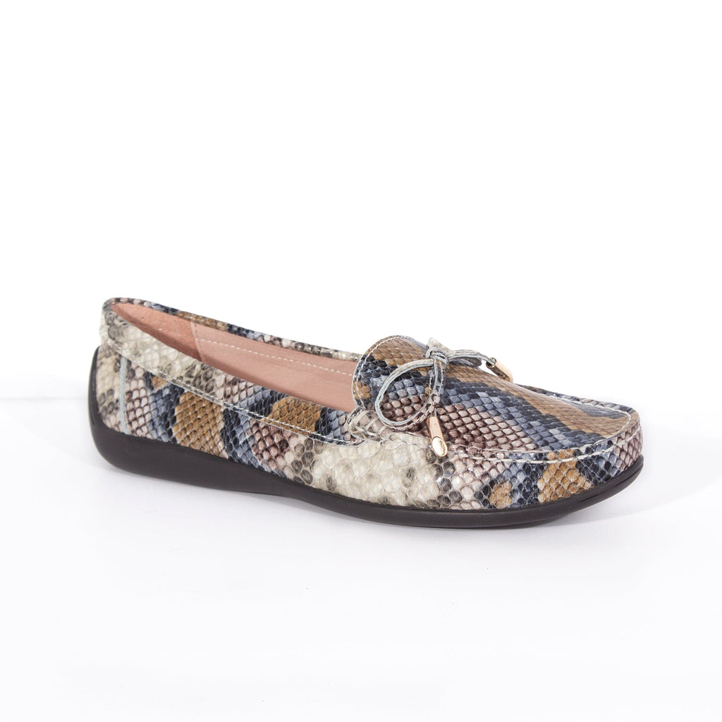 LEISURES LOAFERS ERIN Snake Multi