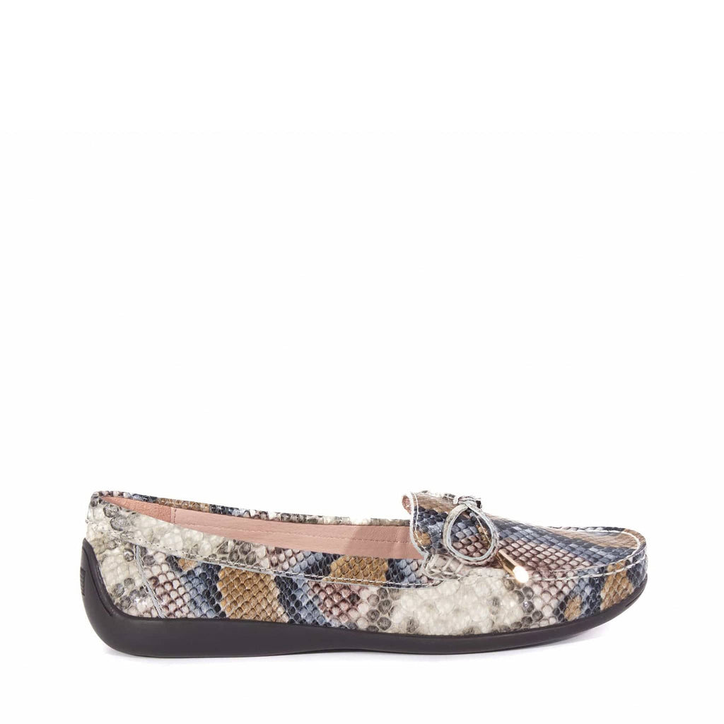 LEISURES LOAFERS ERIN Snake Multi