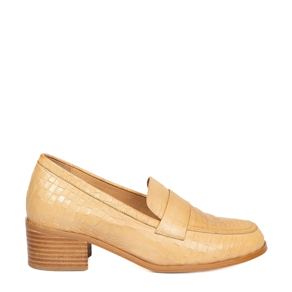 LEISURES LOAFERS RAVI Tan Croc