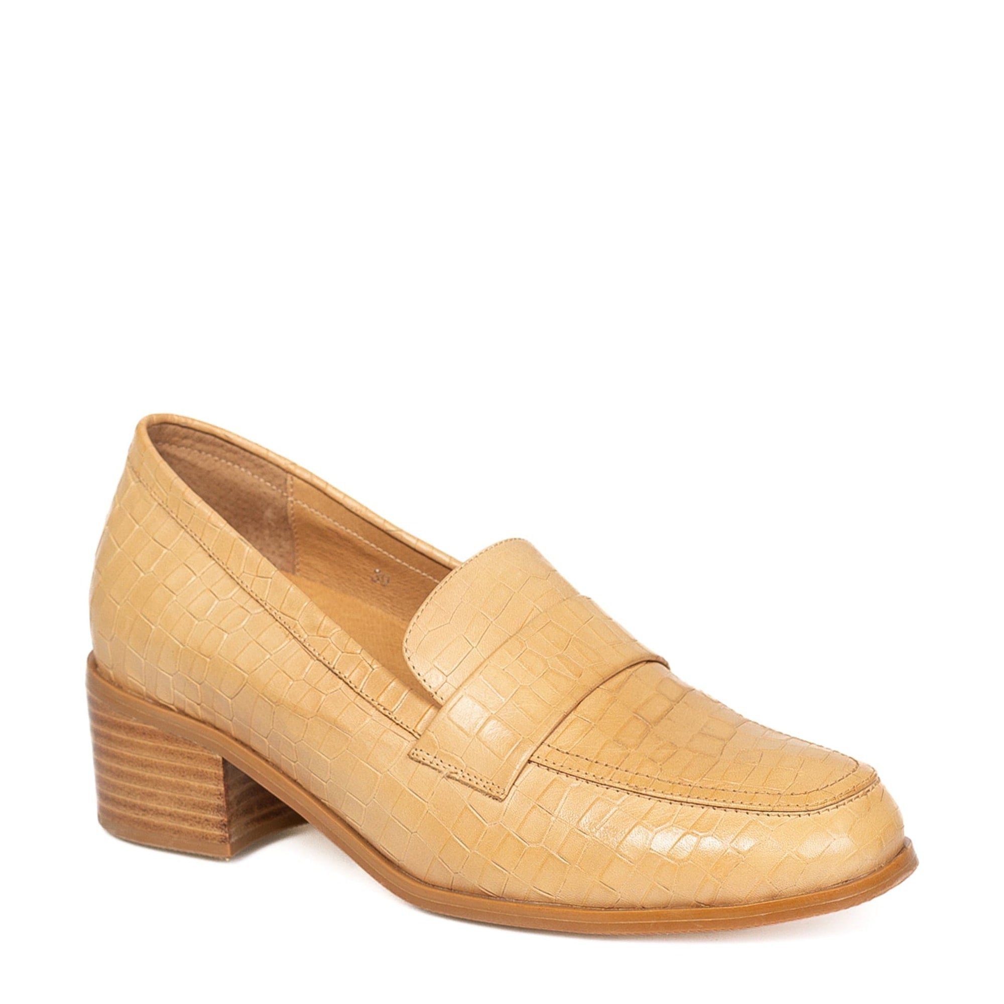 LEISURES LOAFERS RAVI Tan Croc