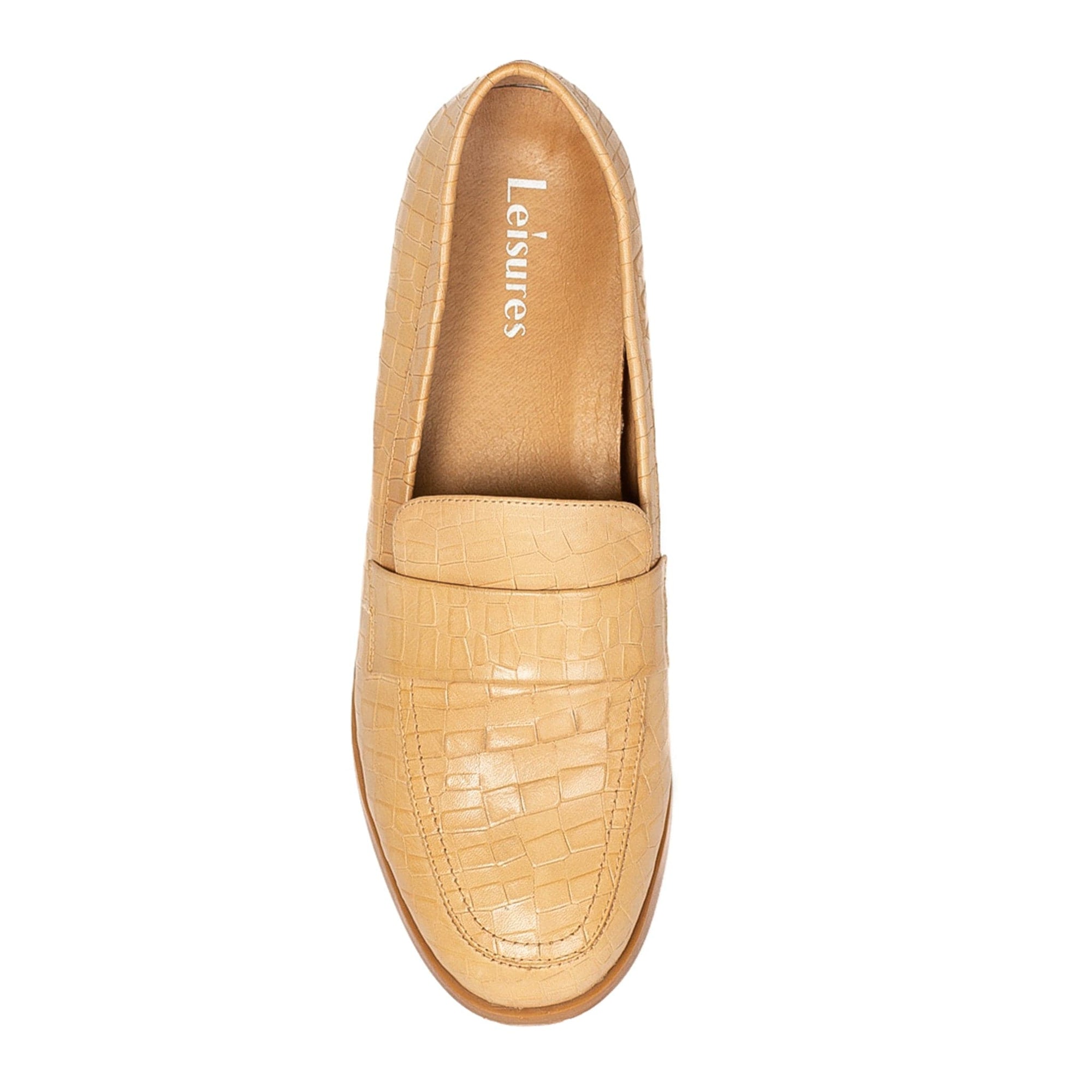 LEISURES LOAFERS RAVI Tan Croc
