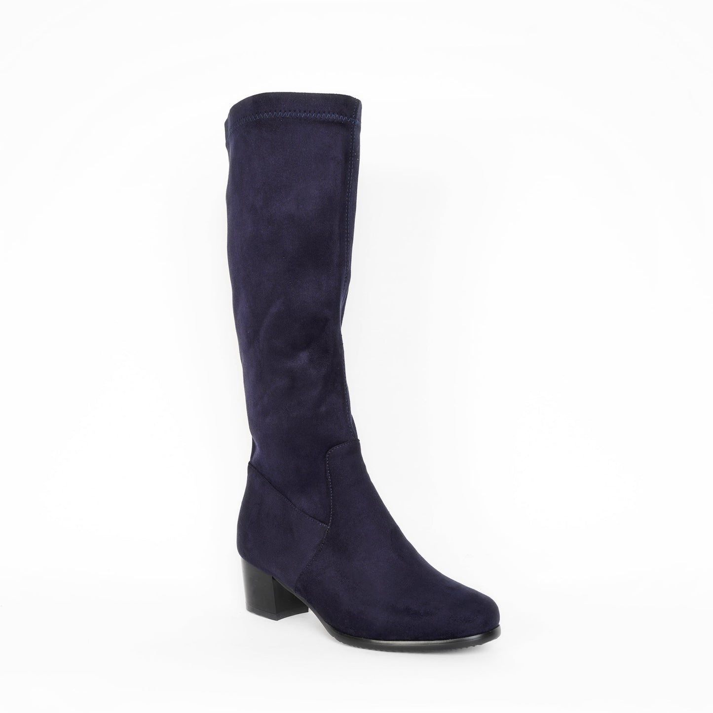 LEISURES LONG BOOTS ELLIS Navy