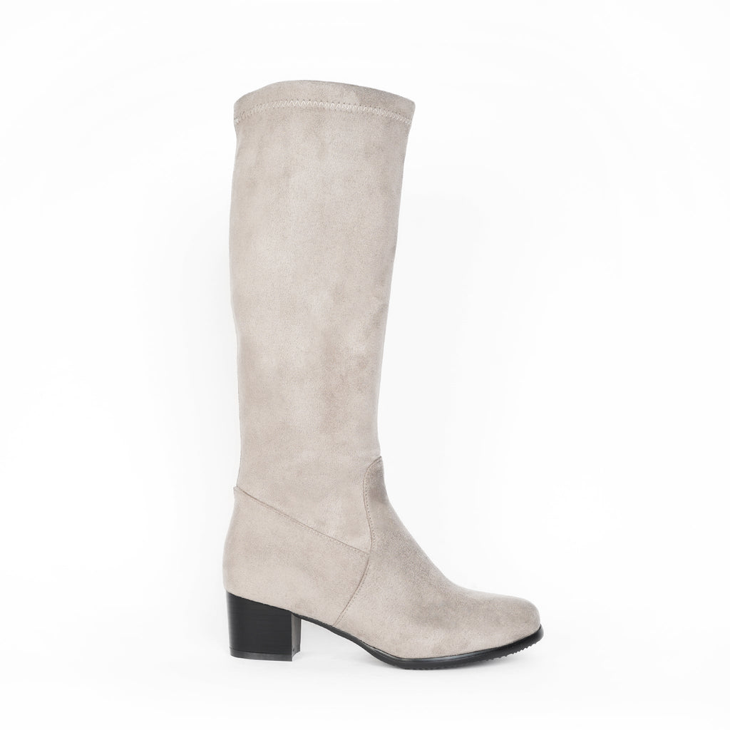 LEISURES LONG BOOTS ELLIS Taupe