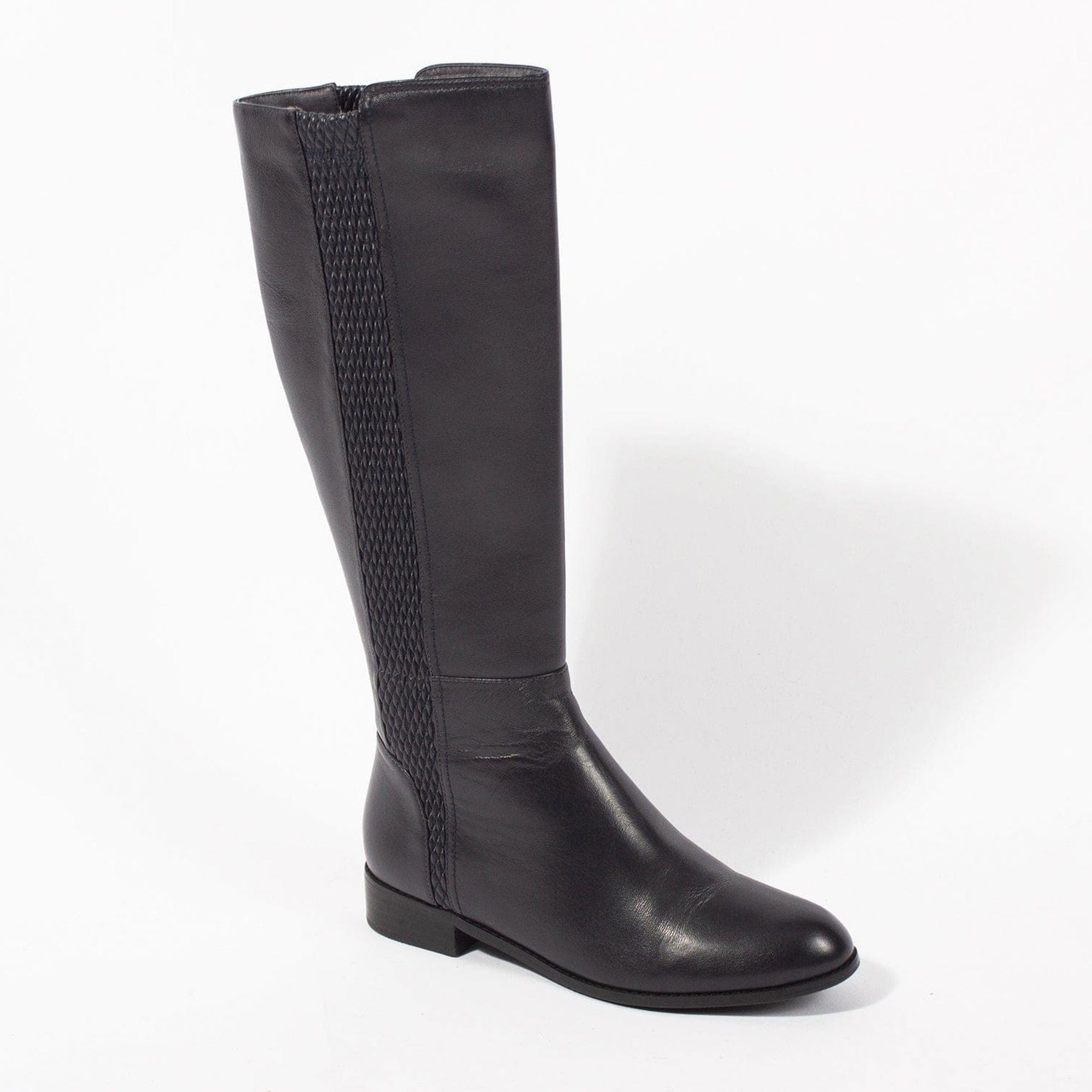 LEISURES LONG BOOTS ELLODIE Navy