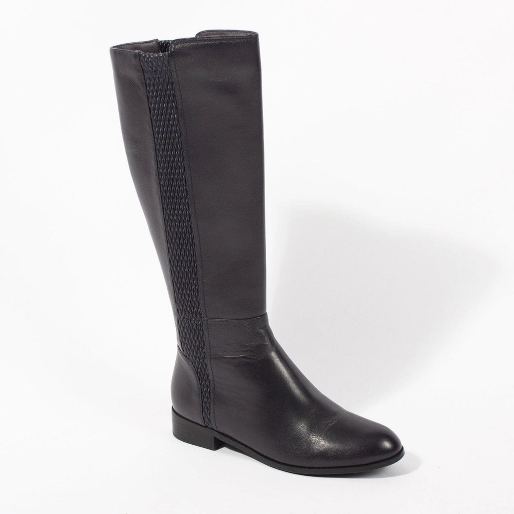LEISURES LONG BOOTS ELLODIE Navy