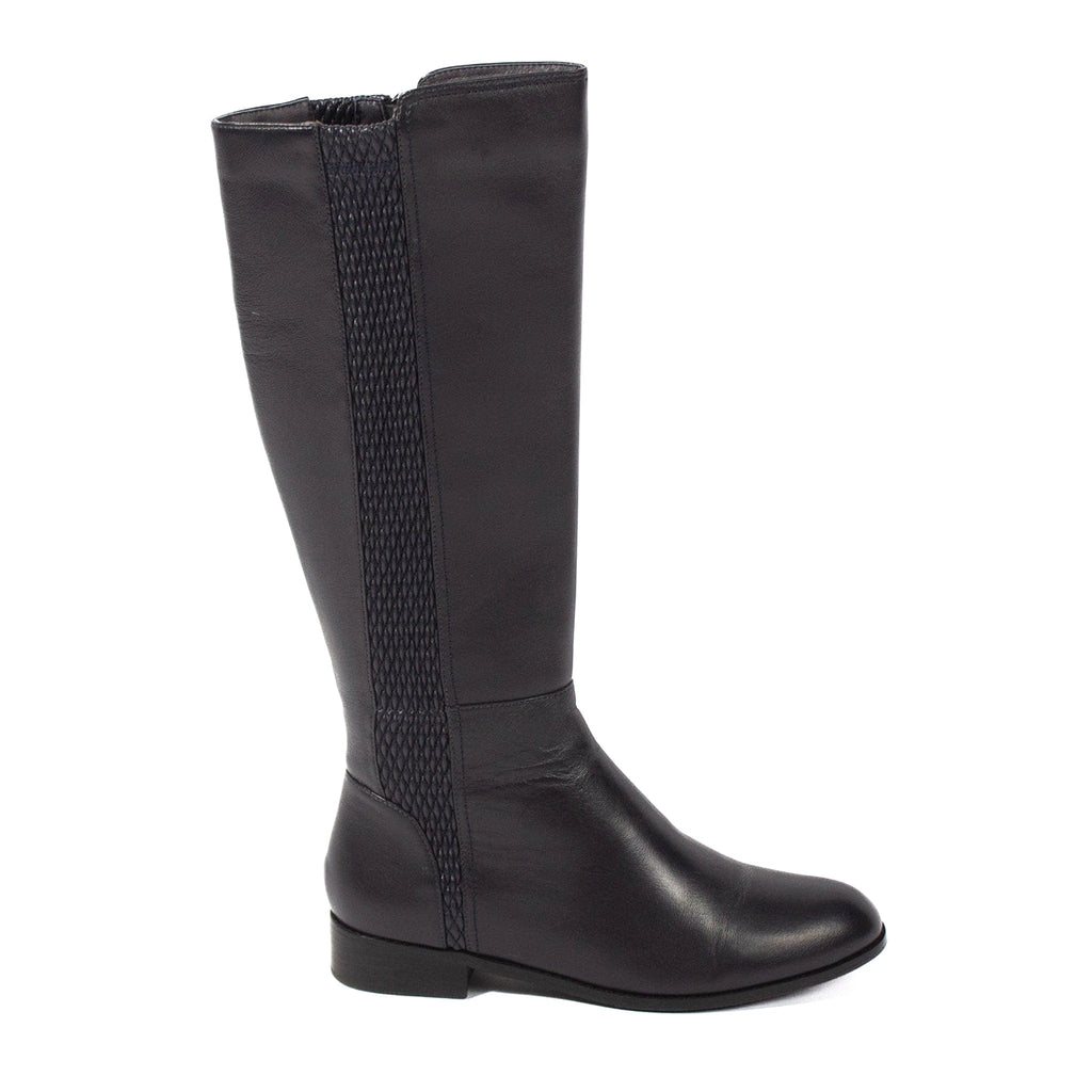 LEISURES LONG BOOTS ELLODIE Navy