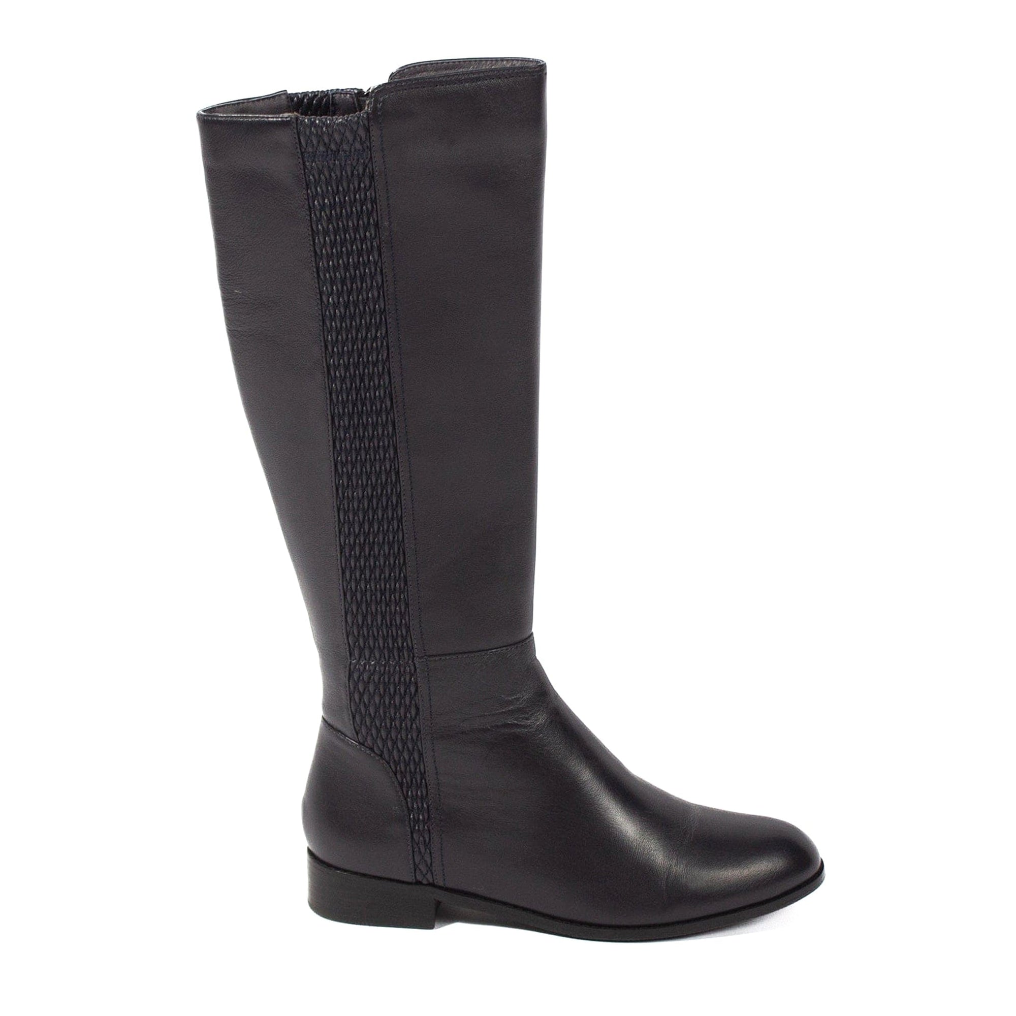 LEISURES LONG BOOTS ELLODIE Navy