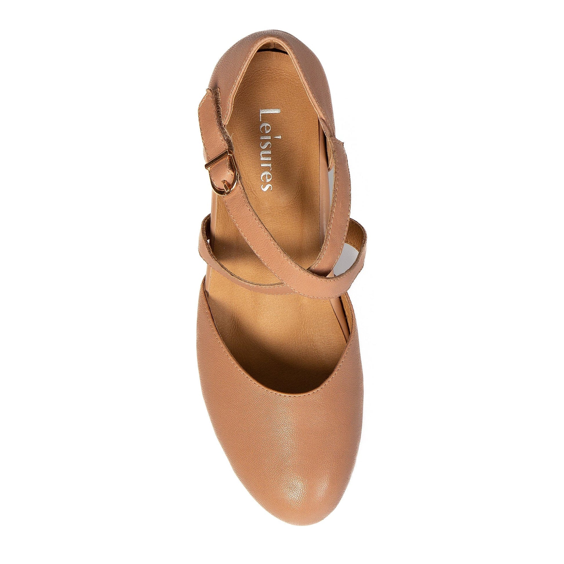 LEISURES MEDIUM COURT SHOES REBECCA Deep Blush
