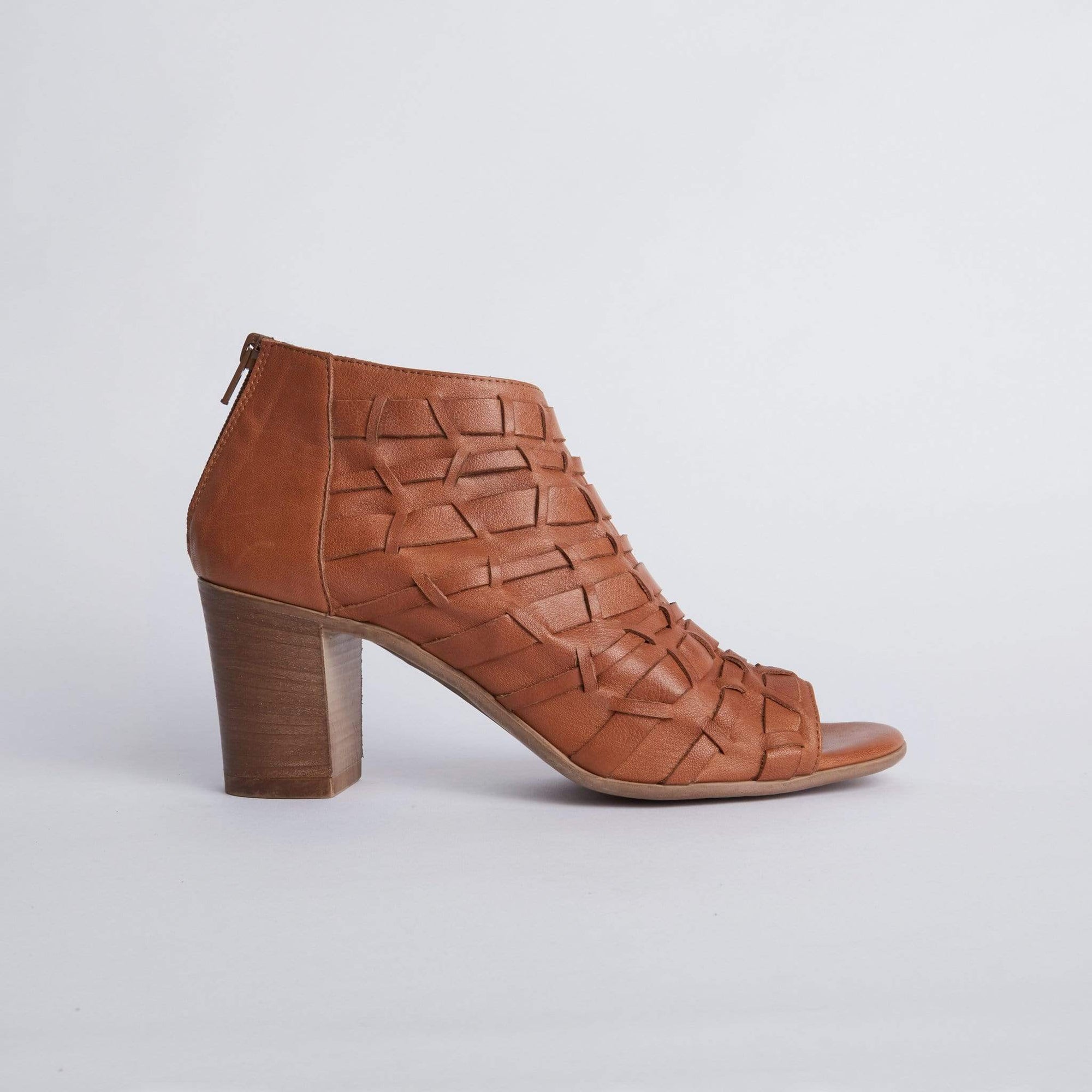 LOMBARDO PEEP TOE HEELS LAYTON