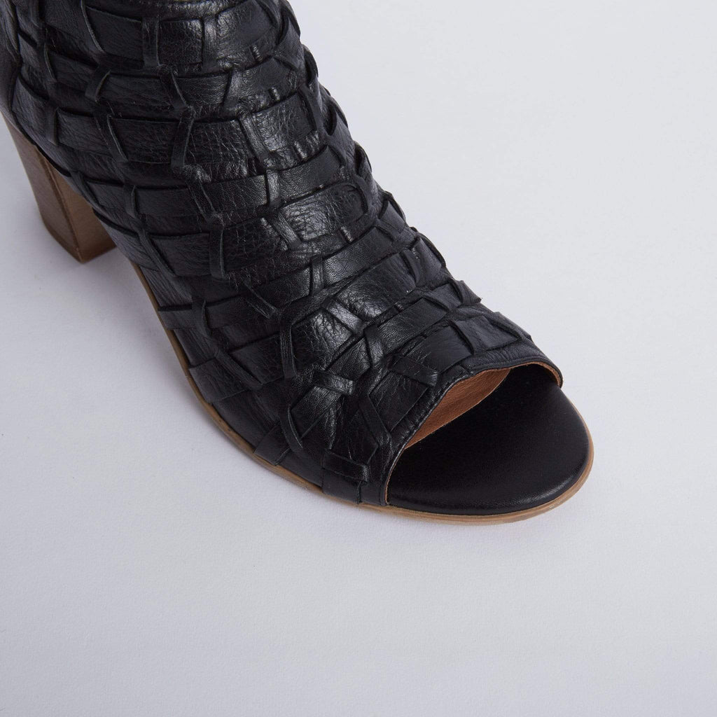 LOMBARDO PEEP TOE HEELS LAYTON