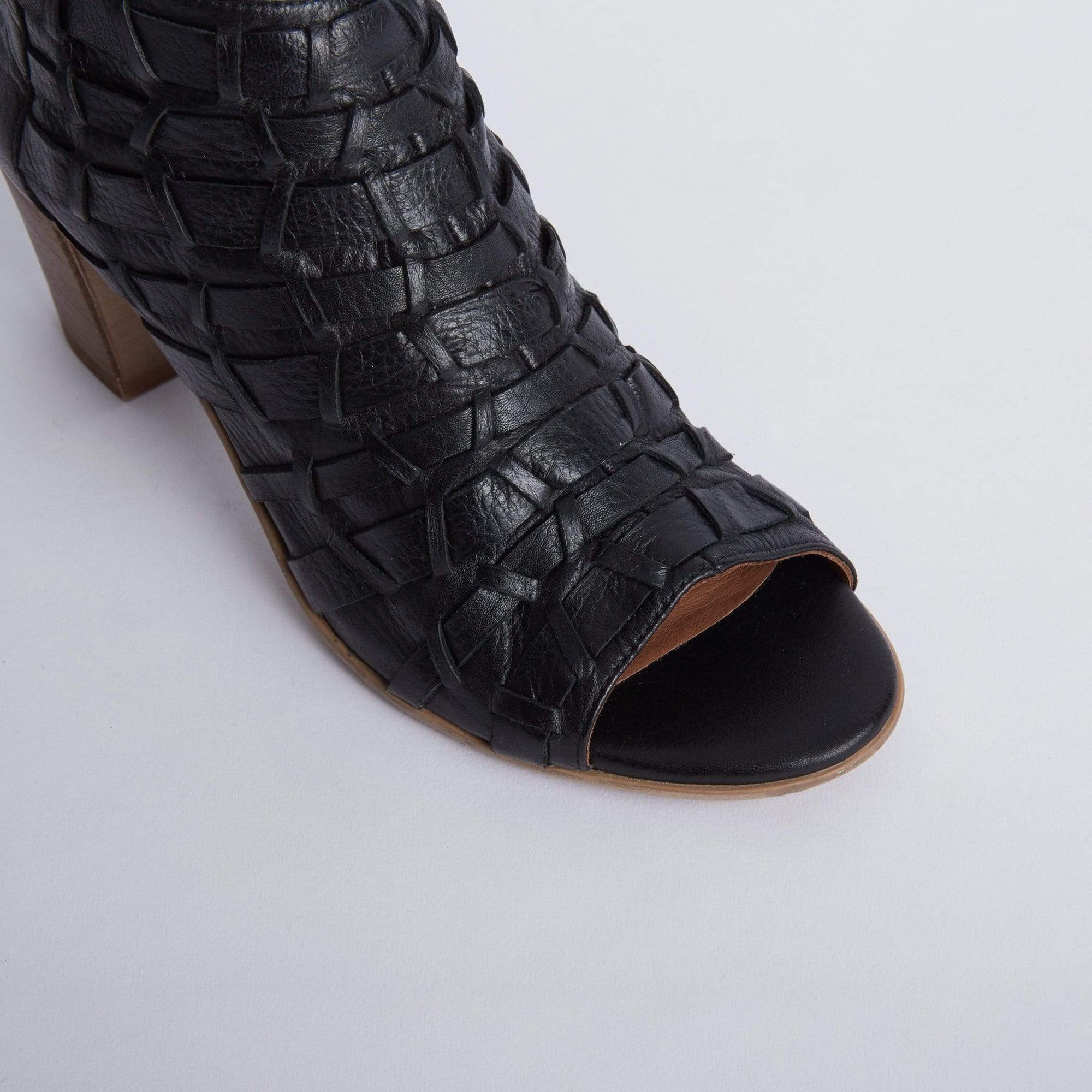 LOMBARDO PEEP TOE HEELS LAYTON