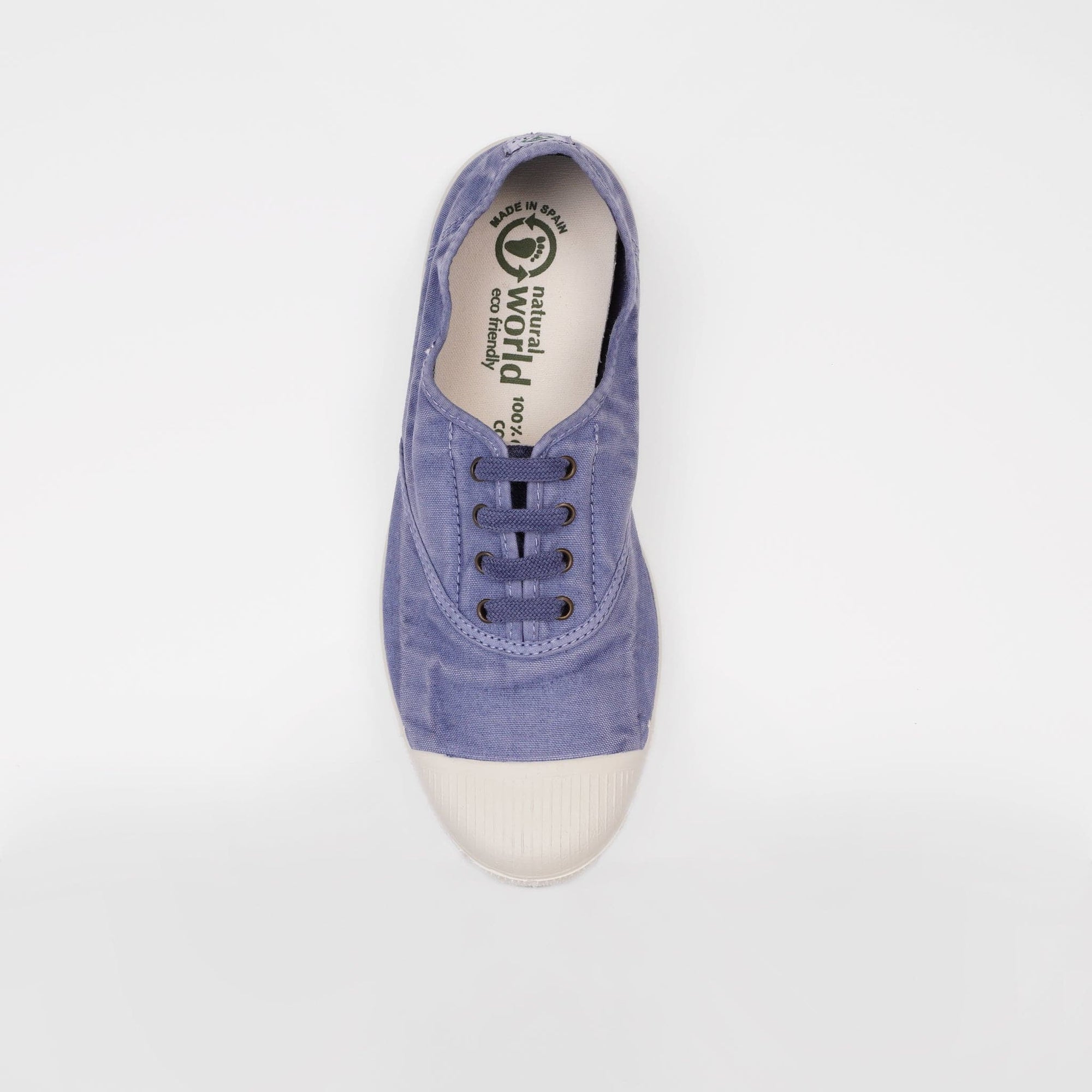 NATURAL WORLD LACE UPS NORTH DENIM