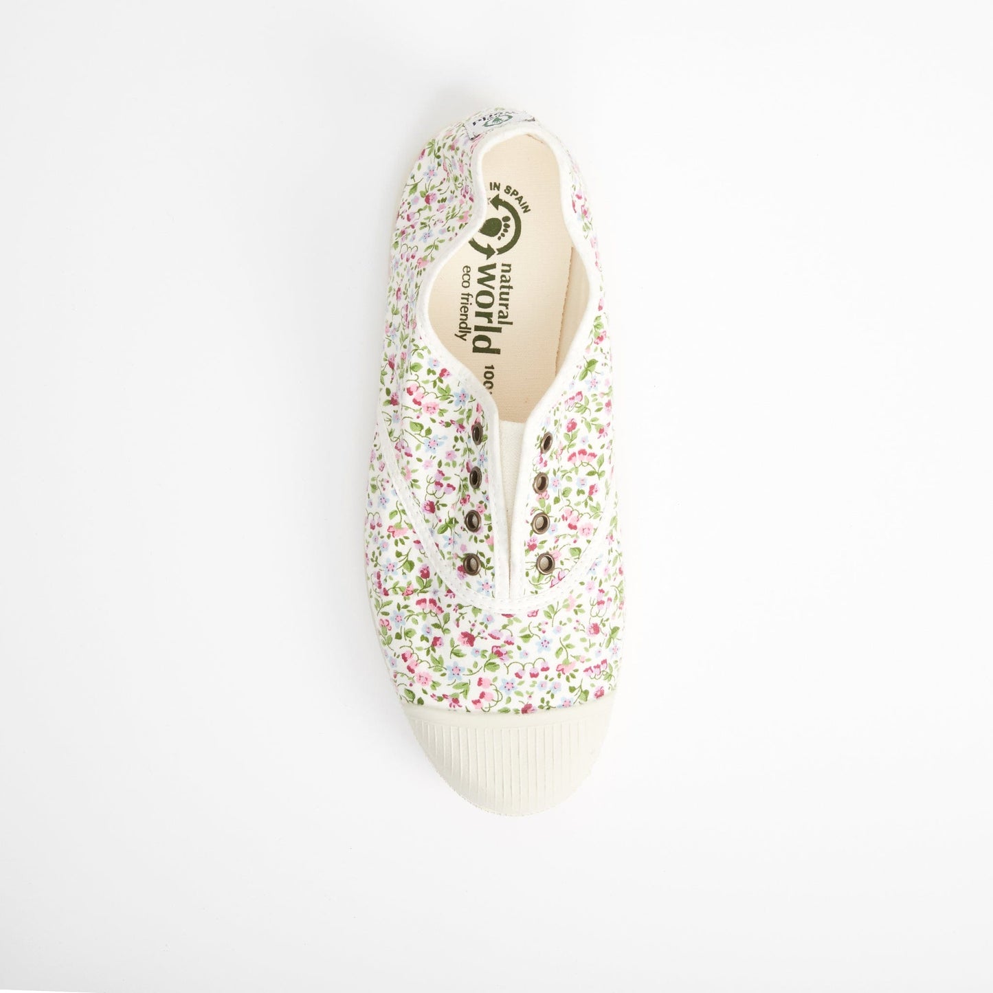 NATURAL WORLD LACE UPS NORTH FLORAL