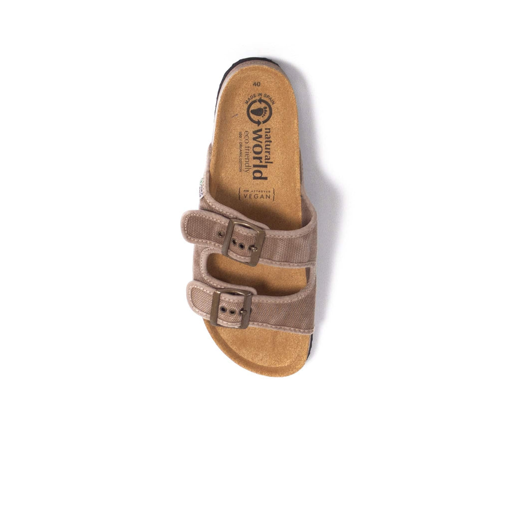 NATURAL WORLD SLIDES NARITA Beige