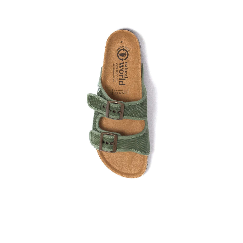 NATURAL WORLD SLIDES NARITA Green