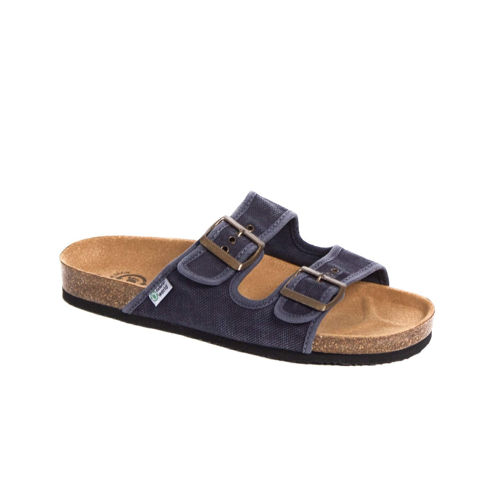 NATURAL WORLD SLIDES NARITA Navy