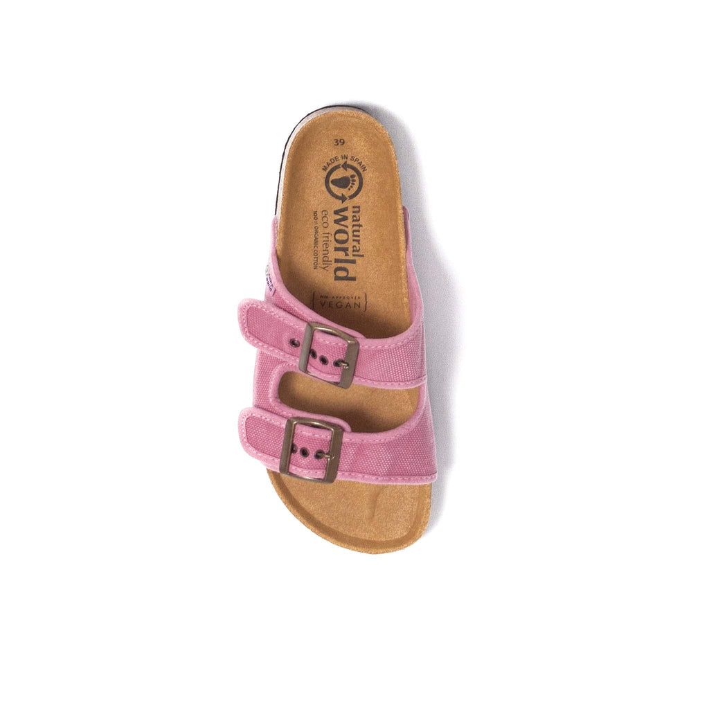 NATURAL WORLD SLIDES NARITA Pink