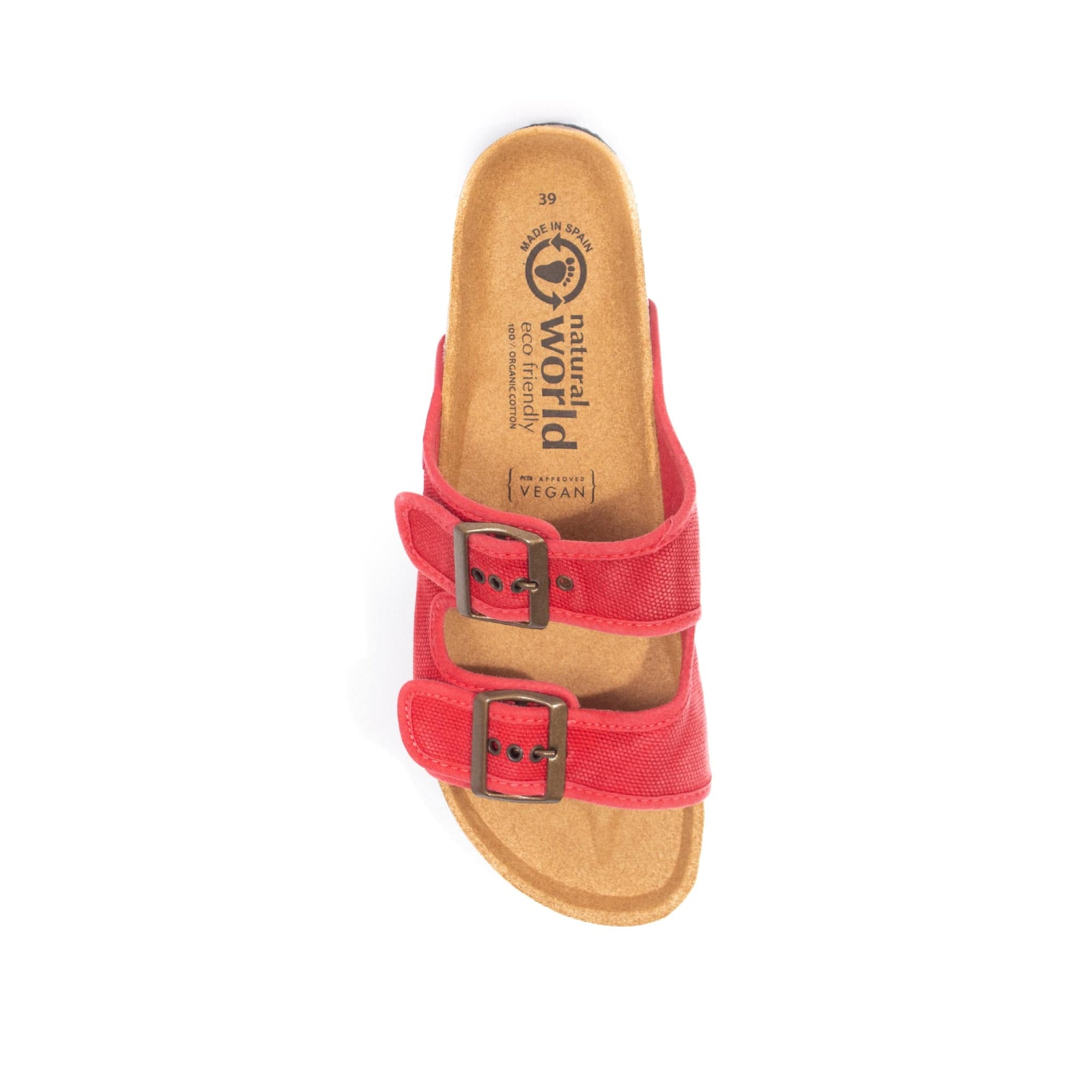 NATURAL WORLD SLIDES NARITA Red