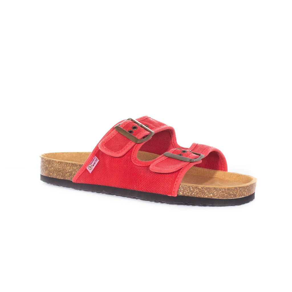 NATURAL WORLD SLIDES NARITA Red