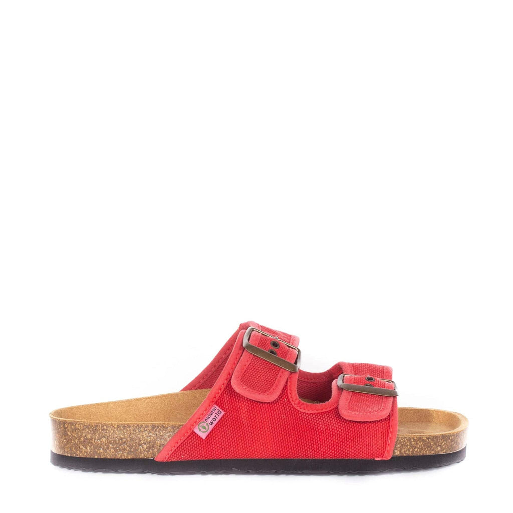 NATURAL WORLD SLIDES NARITA Red