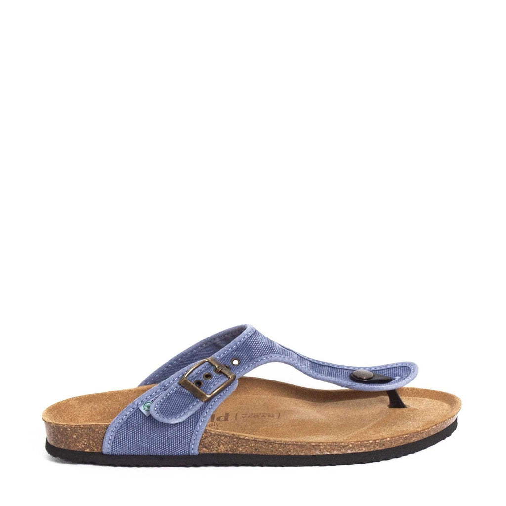 NATURAL WORLD THONGS NOUMEA Denim