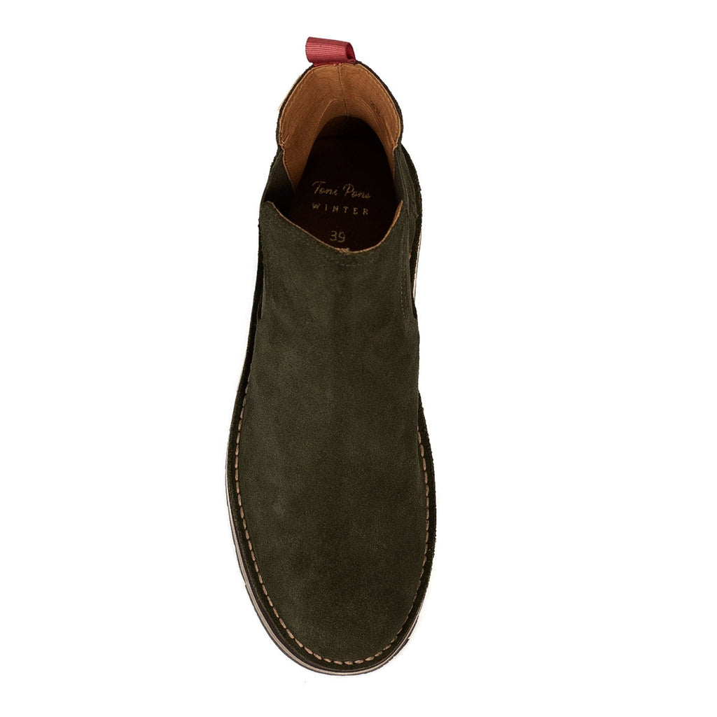TONI PONS ANKLE BOOTS ISONA Khaki
