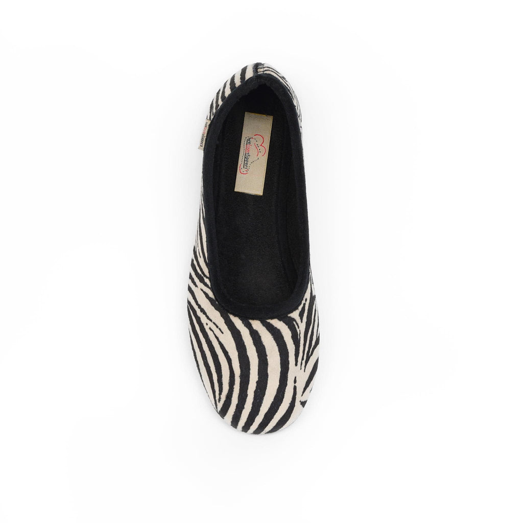 WE LOVE SLIPPERS SLIPPERS 610 ZEBRA