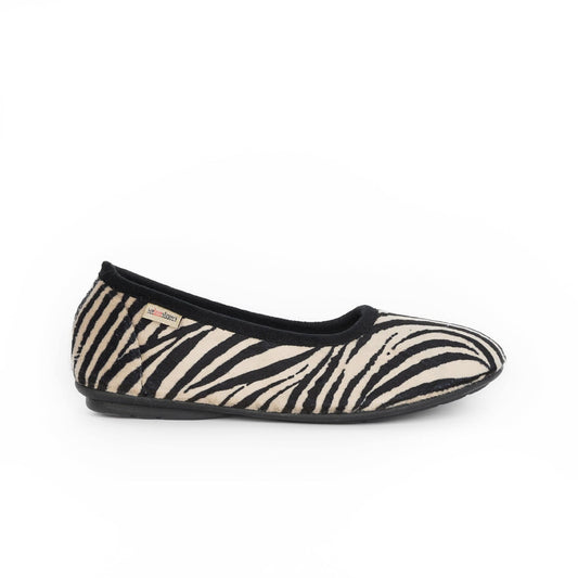 WE LOVE SLIPPERS SLIPPERS 610 ZEBRA
